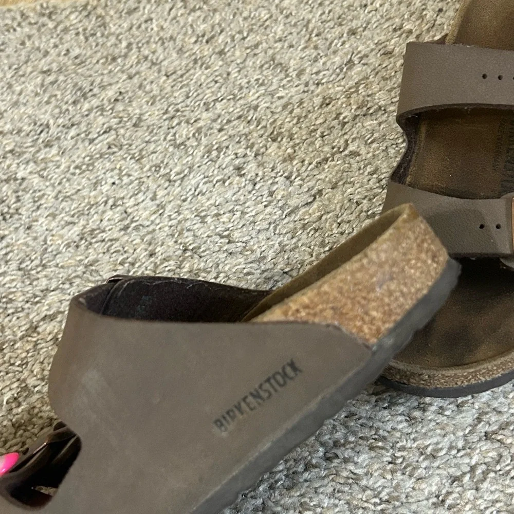 Birkenstock Arizona Sandals Mocha Unisex Little Kids Brown Size 32 1 Outdoor Run